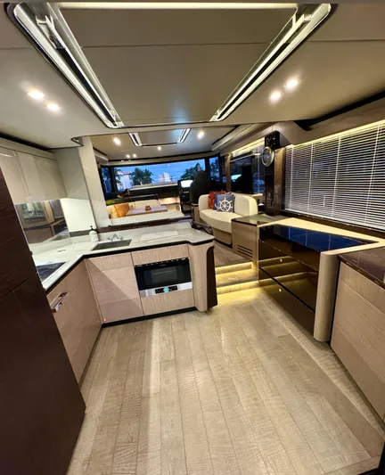 Porto Bene Yacht Photos Pics Galley Flooring