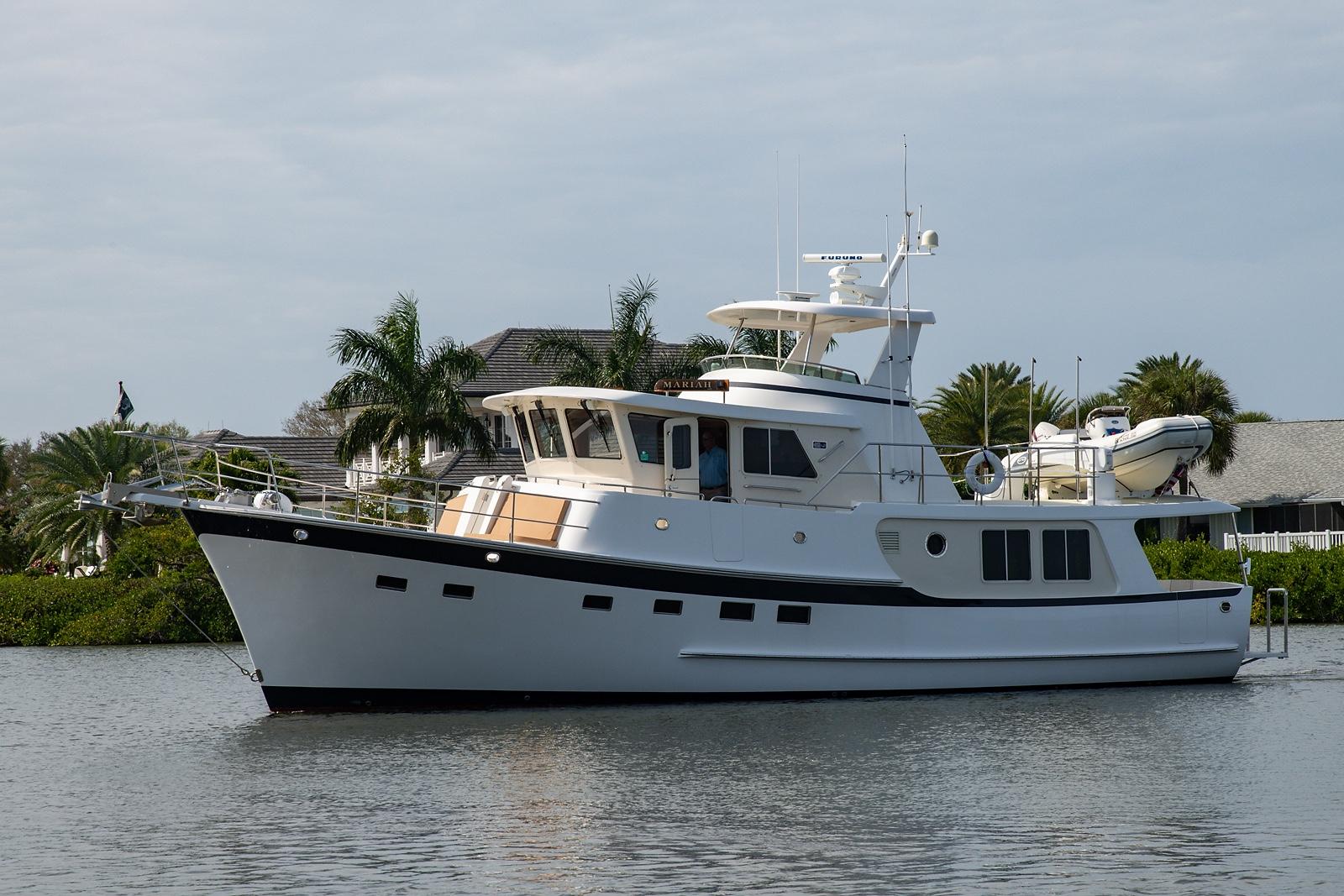 kadey krogen 52 trawler yacht