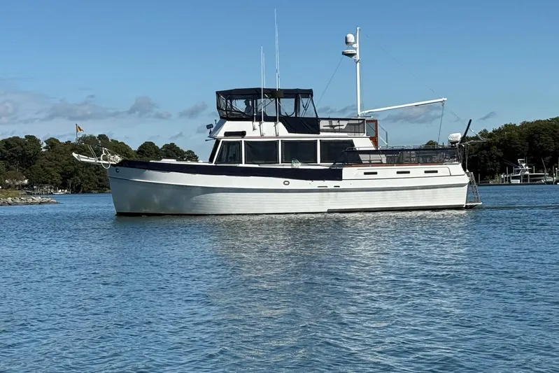 Irish Mist Yacht Photos Pics Grand Banks 49 Motor Yacht