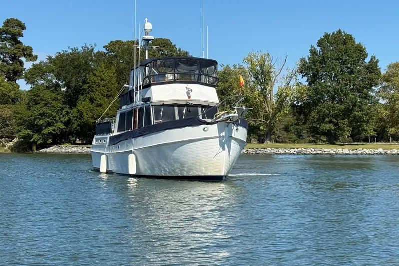 Irish Mist Yacht Photos Pics Grand Banks 49 Motor Yacht