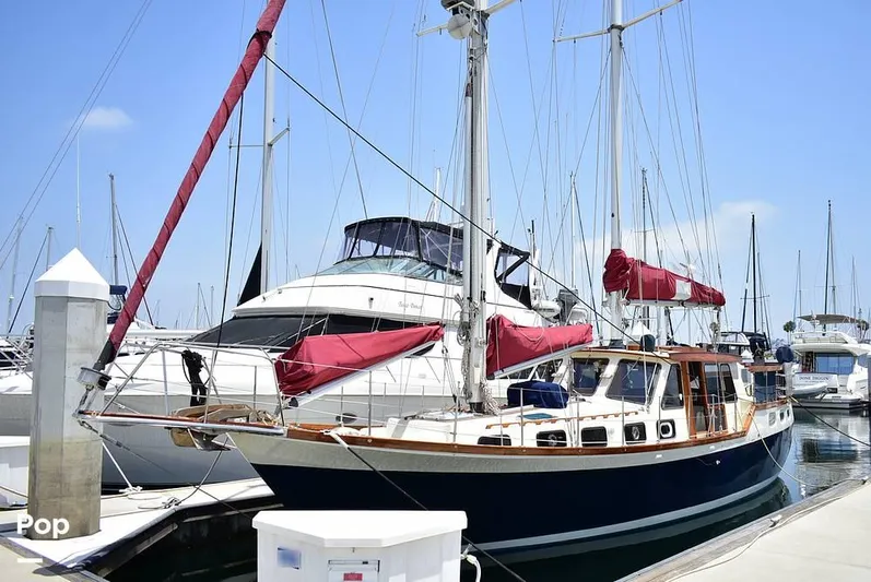  Yacht Photos Pics 1980 Nauticat 44 Siltala Yachts, Finland; for sale in San Pedro, CA