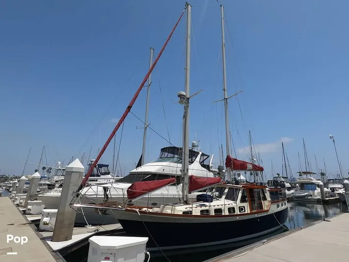  Yacht Photos Pics 1980 Nauticat 44 Siltala Yachts, Finland; for sale in San Pedro, CA