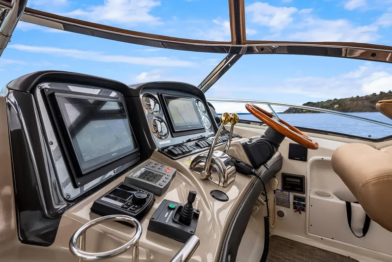 About Time Yacht Photos Pics Helm