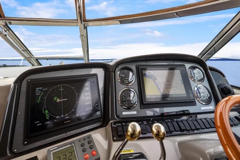 About Time Yacht Photos Pics Helm