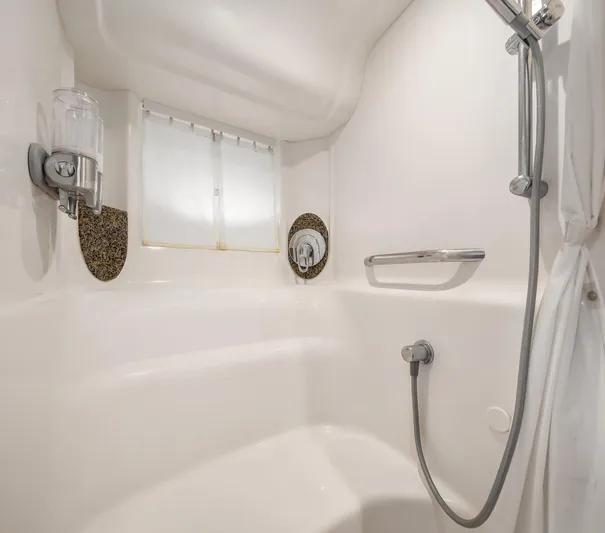 About Time Yacht Photos Pics Guest Head