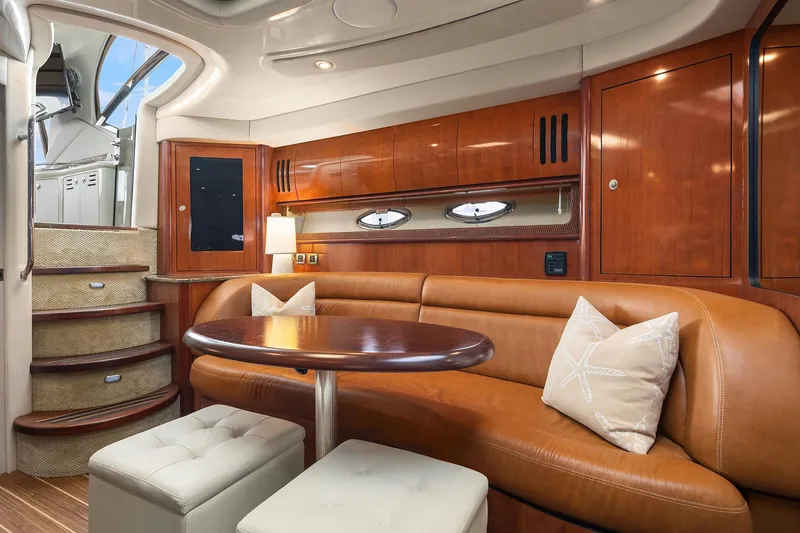 About Time Yacht Photos Pics Dinette