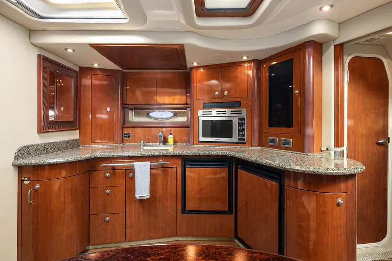 About Time Yacht Photos Pics Galley