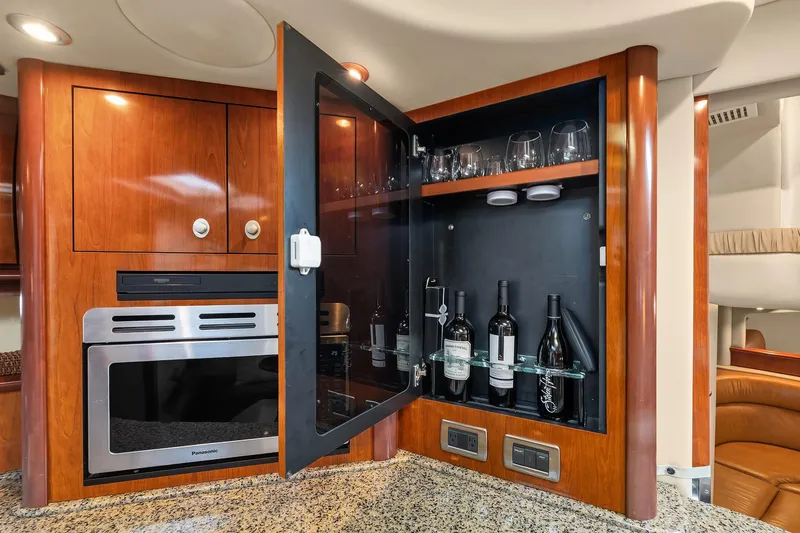 About Time Yacht Photos Pics Wine Storage