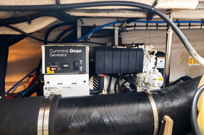 About Time Yacht Photos Pics Engine Room