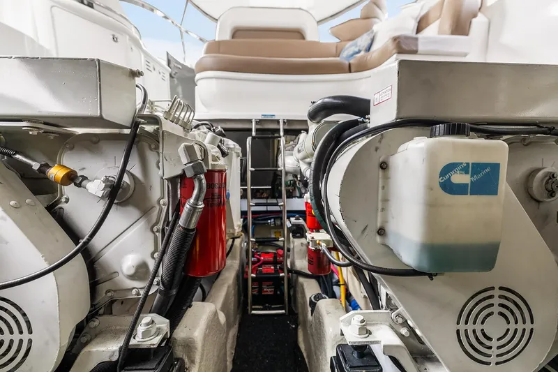 About Time Yacht Photos Pics Engine Room