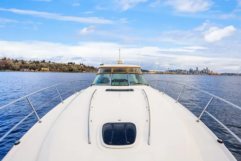 About Time Yacht Photos Pics Foredeck