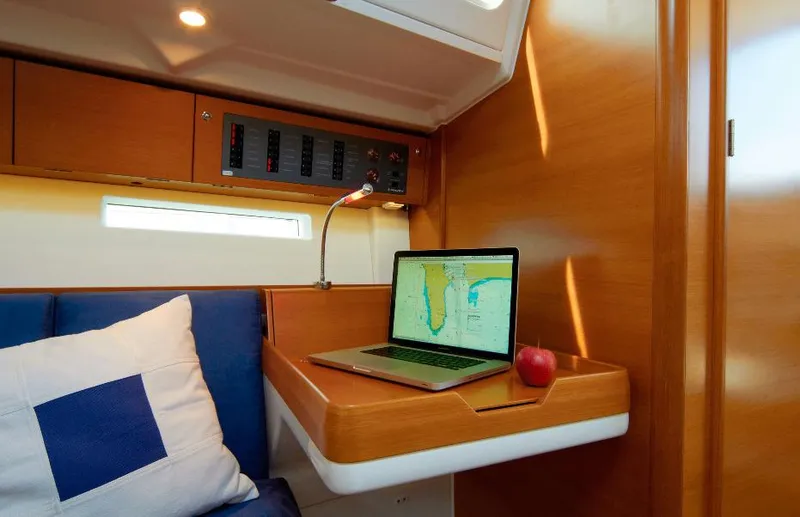 Rambunxious Yacht Photos Pics Manufacturer Provided Image: X-Yachts Xp 38 Chart Table