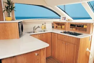 Baby Cake Yacht Photos Pics Manufacturer Provided Image: Galley