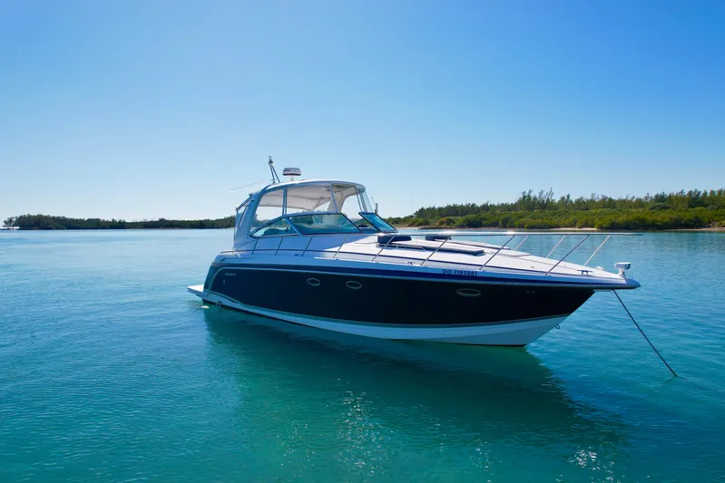 40 Formula Pc Yacht Photos Pics 2006 Formula 40 PC yacht on calm blue water under clear sky.