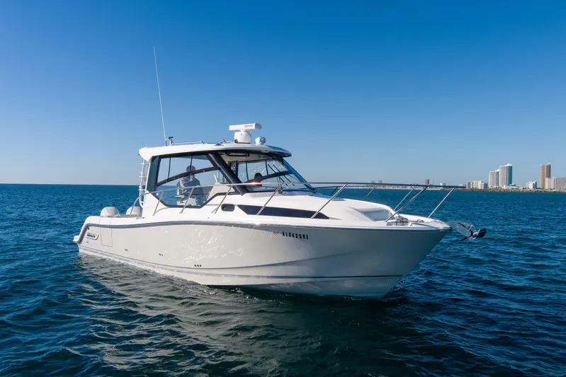Optimism Yacht Photos Pics 2021 32 Boston Whaler 325 Conquest Optimism Exterior Profile