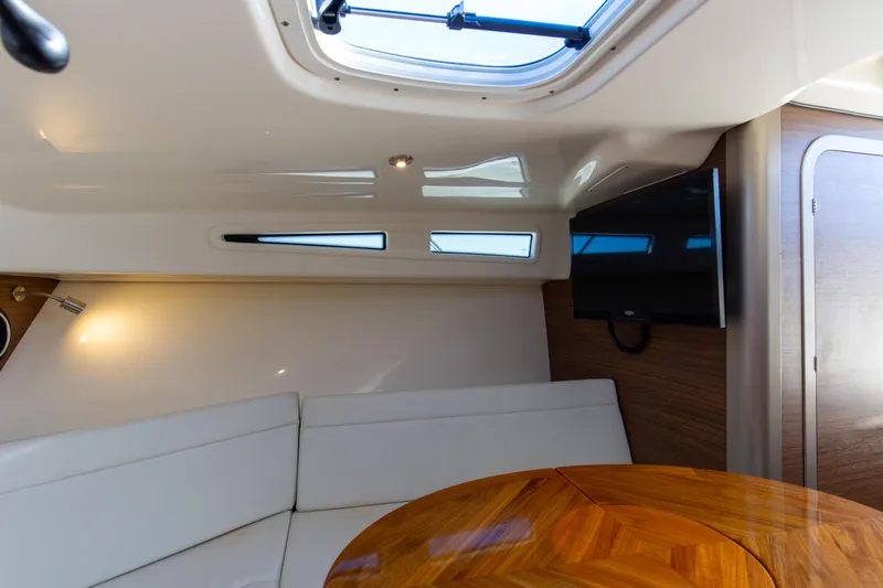 Optimism Yacht Photos Pics 2021 32 Boston Whaler 325 Conquest Optimism Cabin