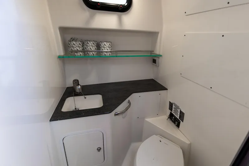 Optimism Yacht Photos Pics 2021 32 Boston Whaler 325 Conquest Optimism Head