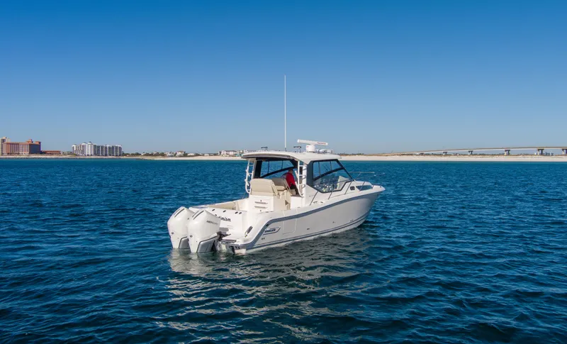 Optimism Yacht Photos Pics 2021 32 Boston Whaler 325 Conquest Optimism Exterior Profile