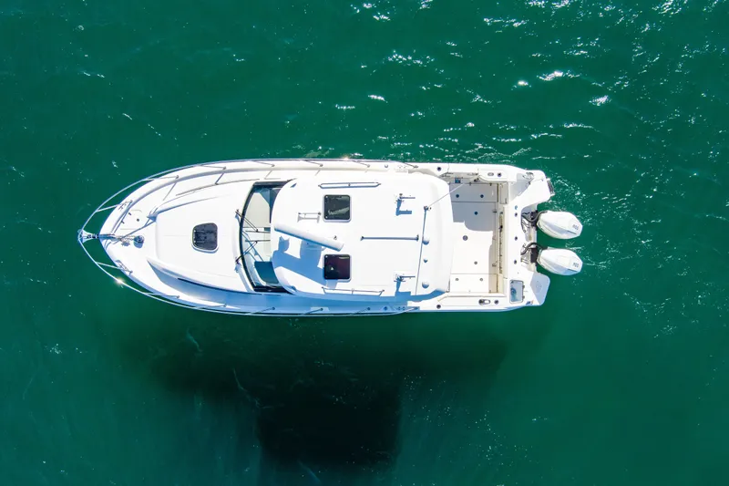 Optimism Yacht Photos Pics 2021 32 Boston Whaler 325 Conquest Optimism Exterior Profile