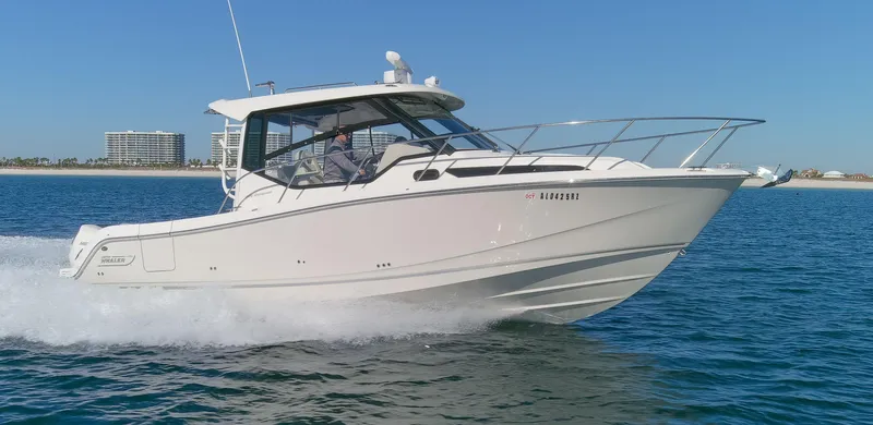Optimism Yacht Photos Pics 2021 32 Boston Whaler 325 Conquest Optimism Exterior Profile