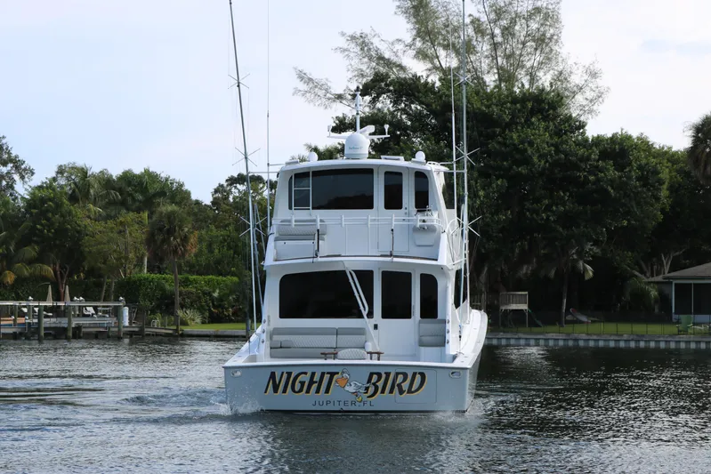 Night Bird Yacht Photos Pics Viking 61 Night Bird - Exterior Profile