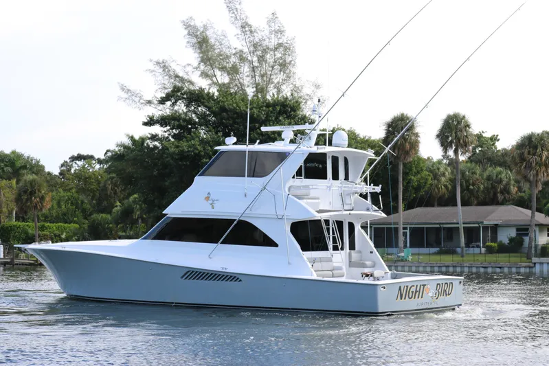 Night Bird Yacht Photos Pics Viking 61 Night Bird - Exterior Profile