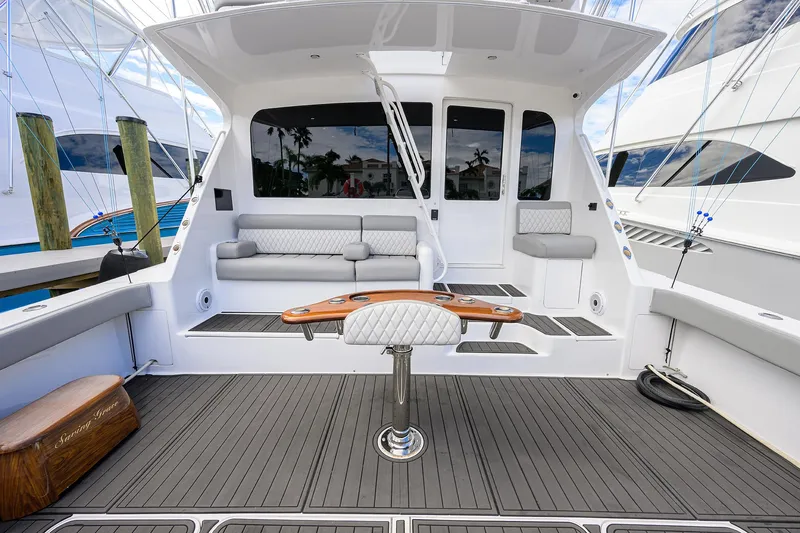 Night Bird Yacht Photos Pics Viking 61 Night Bird - Exterior Cockpit
