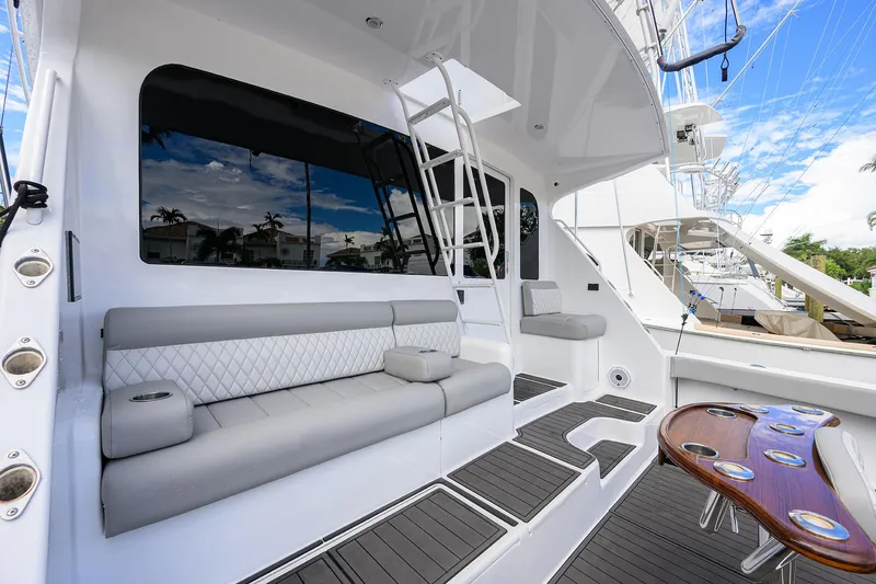 Night Bird Yacht Photos Pics Viking 61 Night Bird - Exterior Cockpit