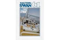  Yacht Photos Pics Sailing yacht Nautor Swan 61, 1990 model, on open water with crew on deck.