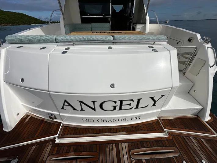  Yacht Photos Pics 2016 Riviera 5000 Sport Yacht, named "Angely," docked in Rio Grande, PR.