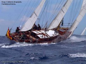 Gomez y Gutierrez Argentina Clasico Ketch de German Frers, quilla retractil