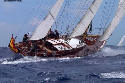 Gomez y Gutierrez Argentina Clasico Ketch de German Frers, quilla retractil
