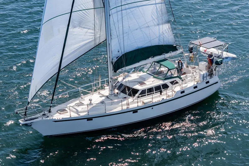 Aesclepius Yacht Photos Pics Roller furling