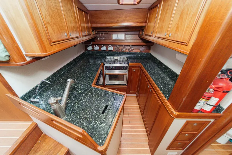 Aesclepius Yacht Photos Pics Galley