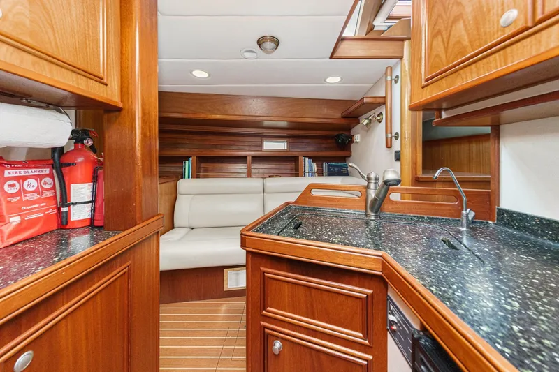 Aesclepius Yacht Photos Pics Galley