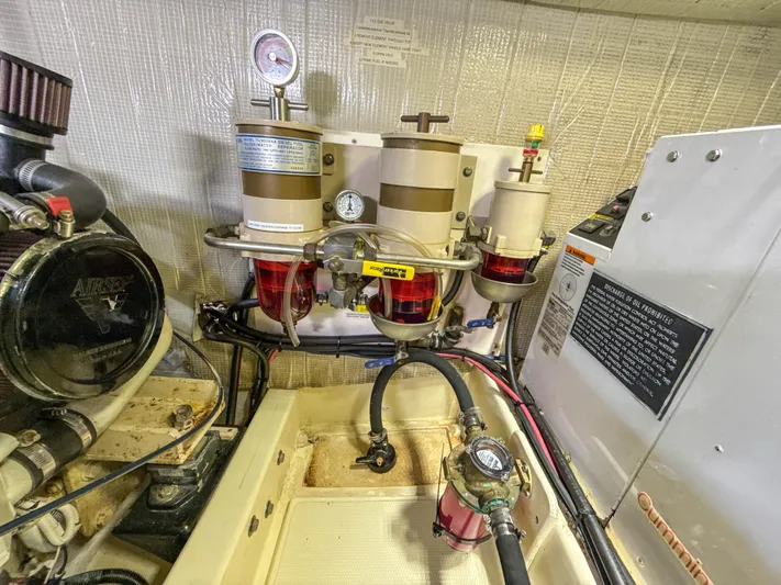 Liberty Call Yacht Photos Pics Engine compartment