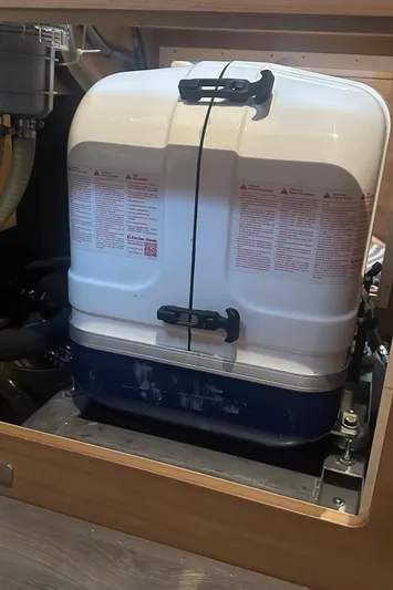 Mystic Impression Yacht Photos Pics Water heater in 2022 Elan Impression 50.1 yacht interior.