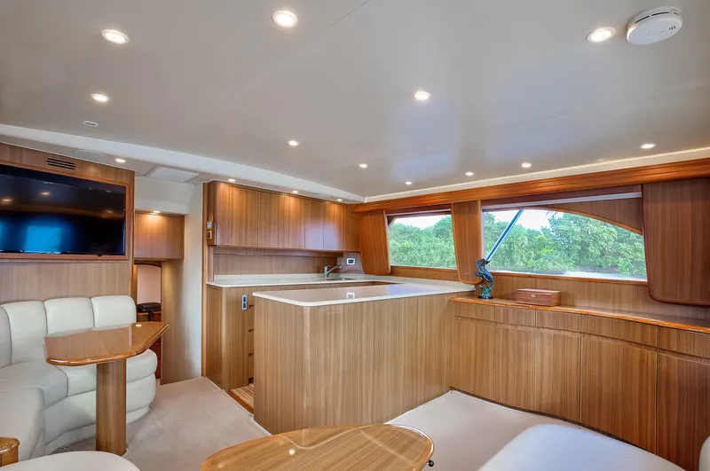 Constant Craving Yacht Photos Pics Viking 46 Constant Craving - Interior Salon
