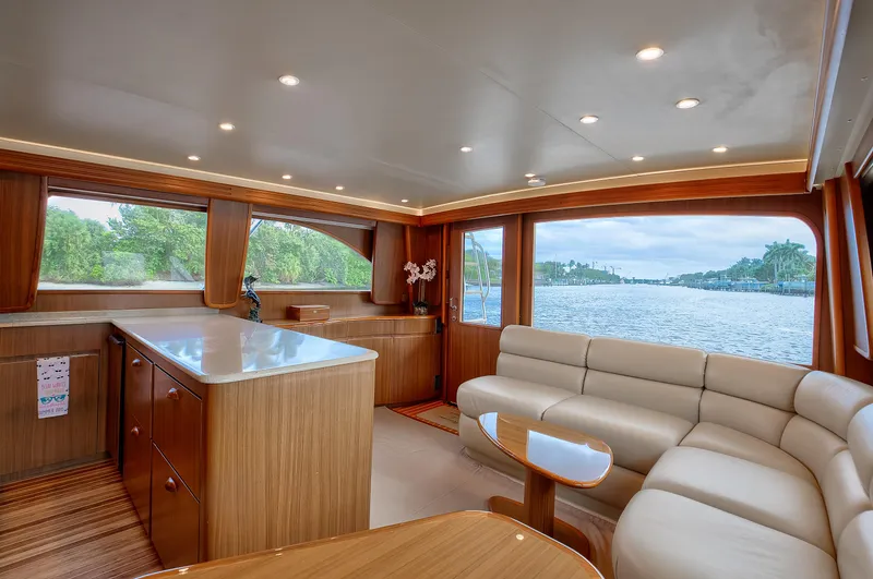 Constant Craving Yacht Photos Pics Viking 46 Constant Craving - Interior Salon