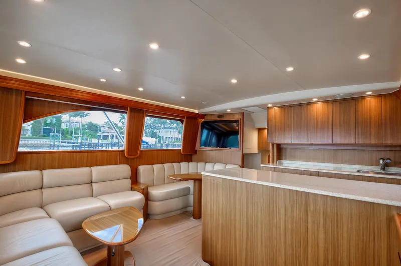 Constant Craving Yacht Photos Pics Viking 46 Constant Craving - Interior Salon