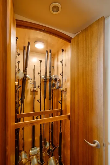 Constant Craving Yacht Photos Pics Viking 46 Constant Craving - Interior Rod Storage