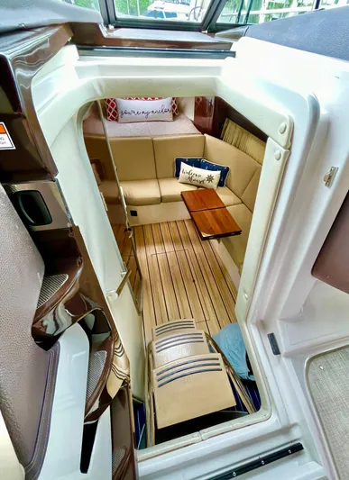 At Last Yacht Photos Pics Companionway