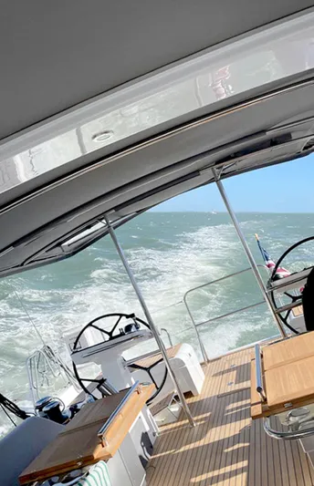 Circe Yacht Photos Pics 2022 Beneteau Oceanis Yacht 54 - Heeling