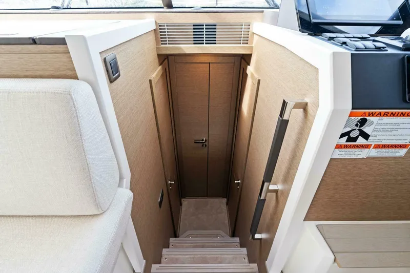  Yacht Photos Pics 2024 42 Prestige Flybridge - Companionway to Staterooms