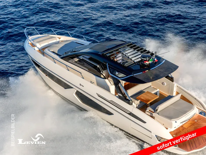  Yacht Photos Pics Luxury FIM 440 Regina yacht cruising on open water, 2025 model, available now.