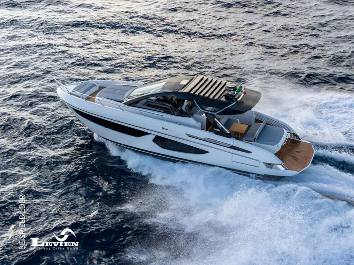  Yacht Photos Pics 2025 FIM 440 Regina luxury yacht cruising on open water.