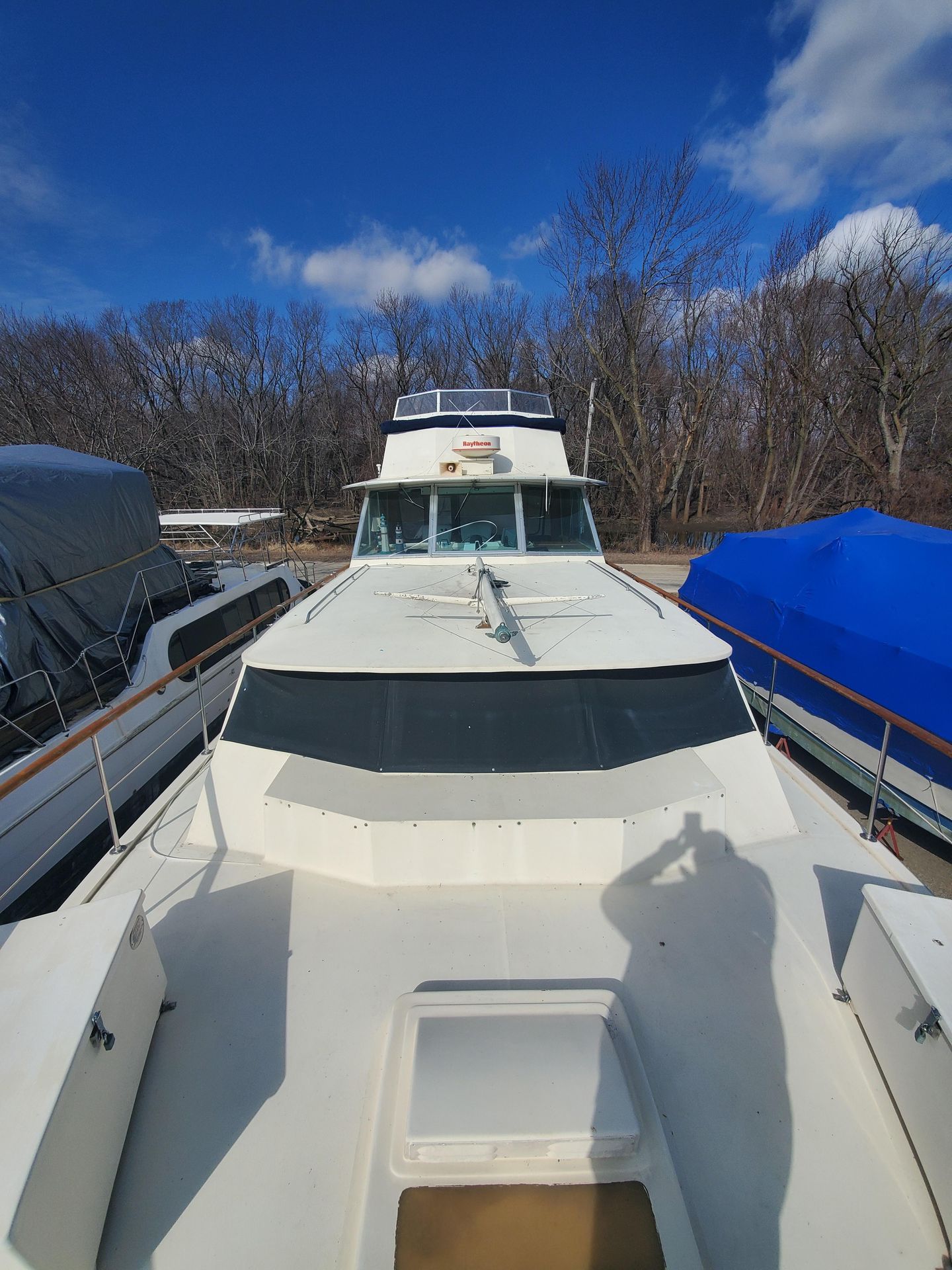 hatteras 48 yacht fisherman