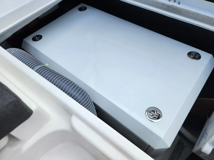 Southern Isle Yacht Photos Pics Lagoon 46 2024 boat component with cover and hose.