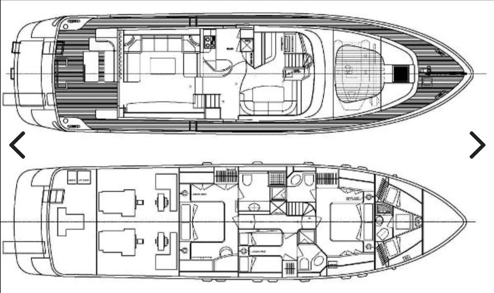 1997 Maiora FIPA 70' Flybridge