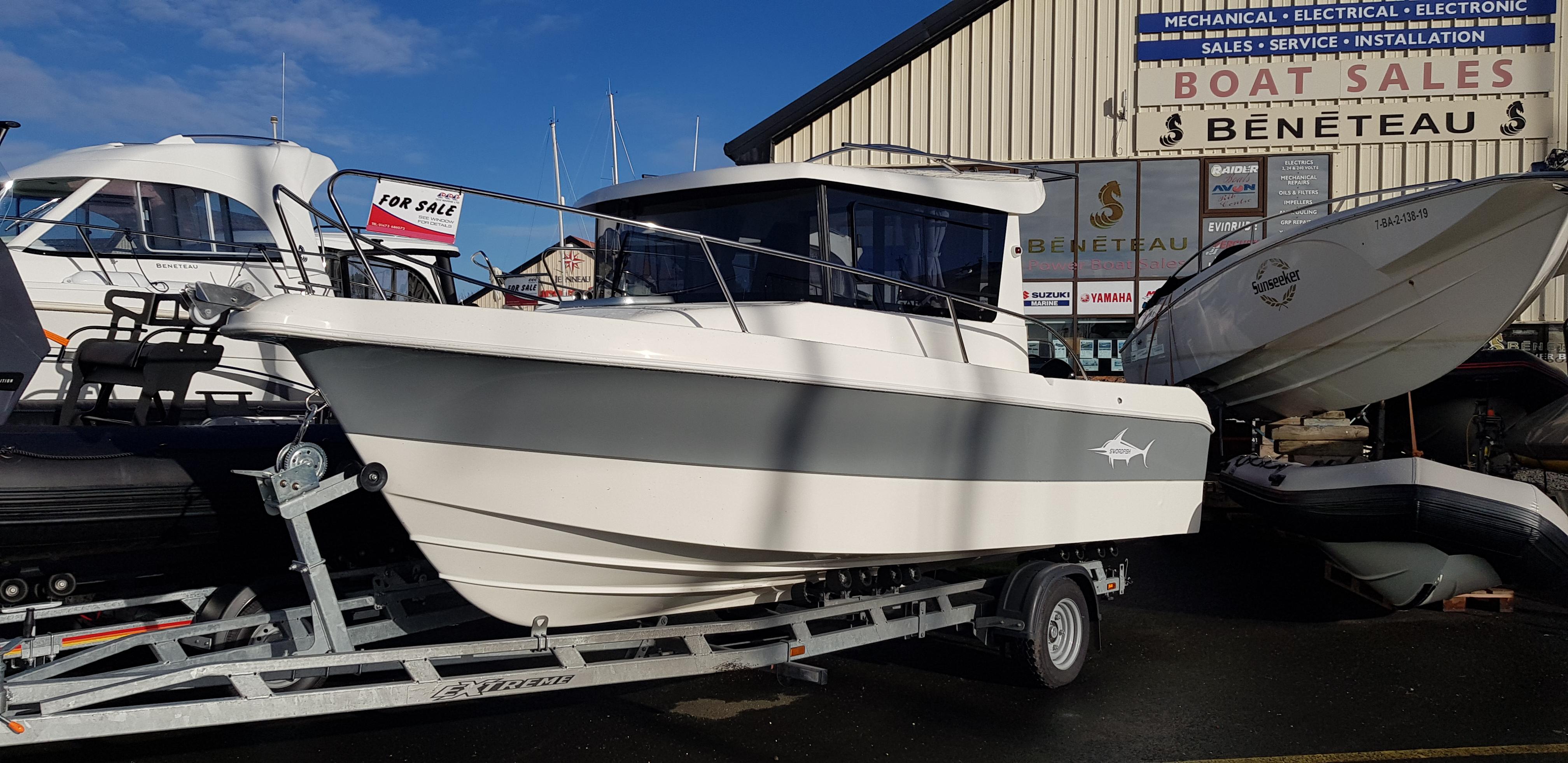 2022 Swordfish 610 Pilot Highlander Edition Cruiser for sale YachtWorld